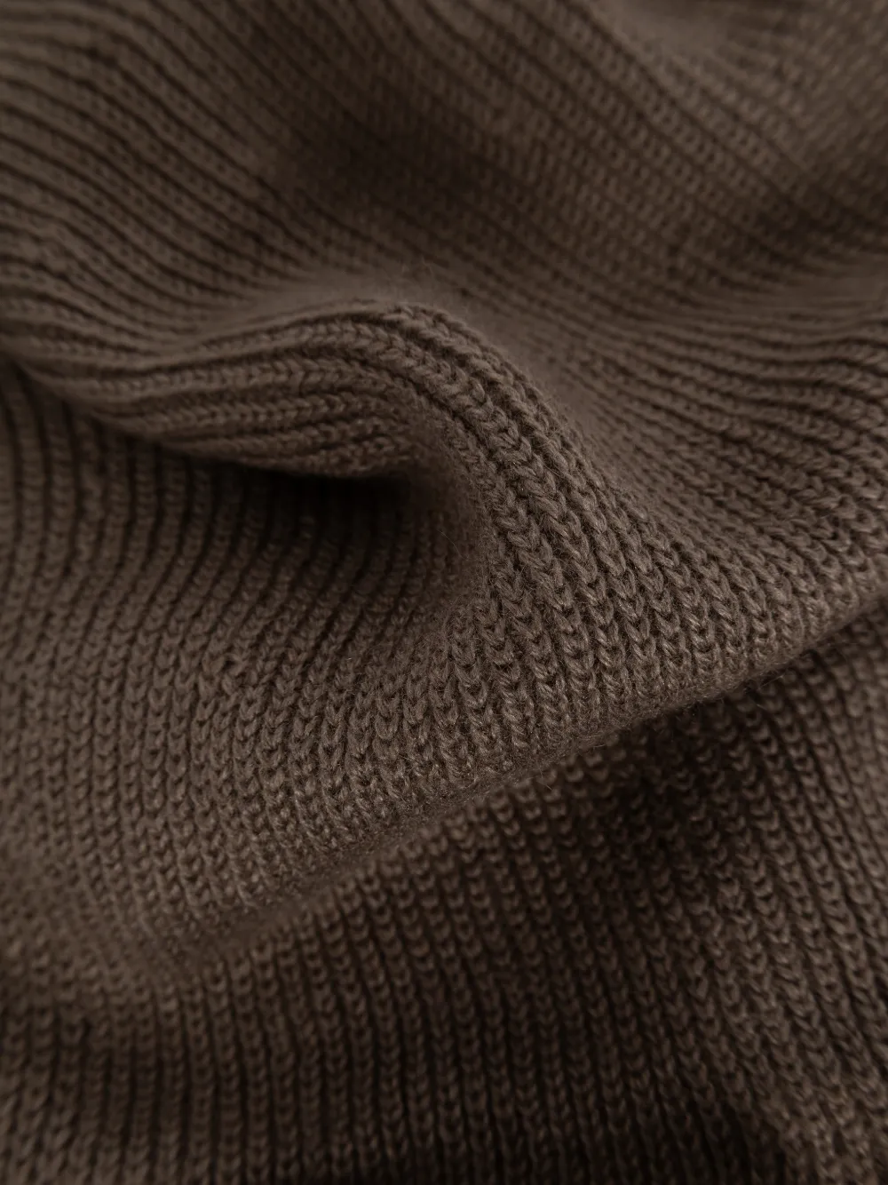 Issey Miyake Cutout Knitted Hat In Brown