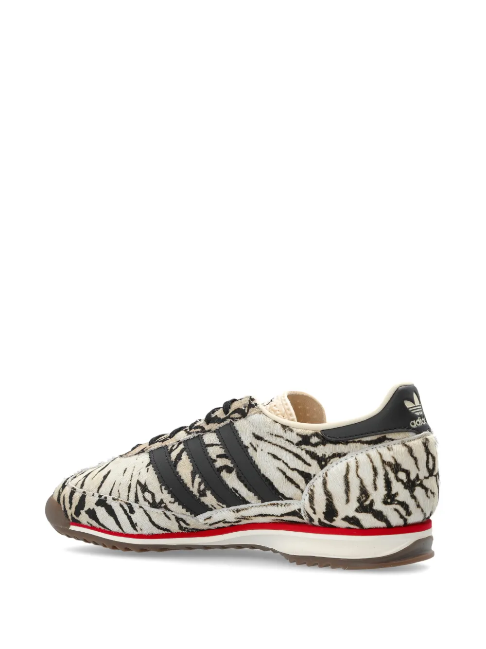adidas SL 72 OG leren sneakers met dierenprint Beige