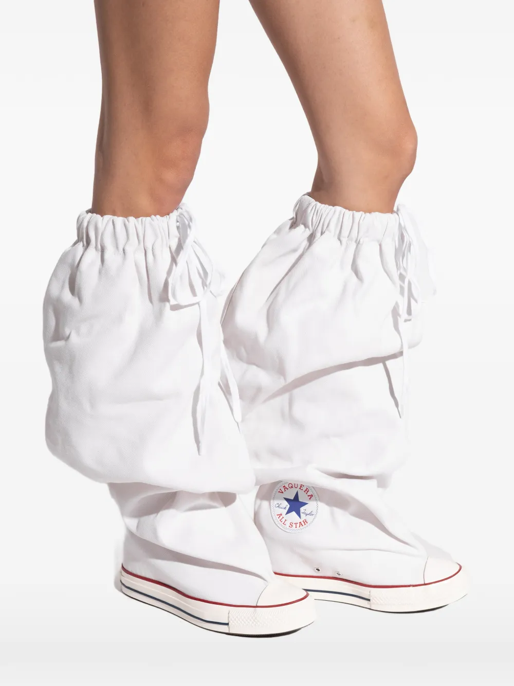 Converse x Vaquera Chuck Taylor All Star XHi Slouch sneakers Wit