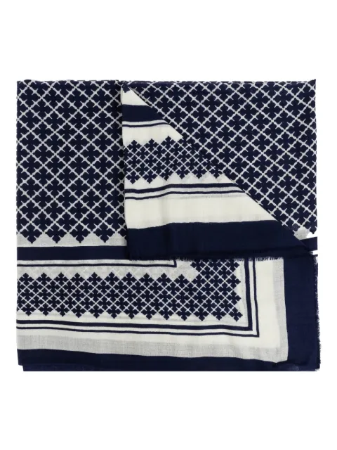 By Malene Birger patterned wool scarf
