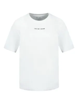 SANDRO ロゴ Tシャツ | ホワイト | FARFETCH JP