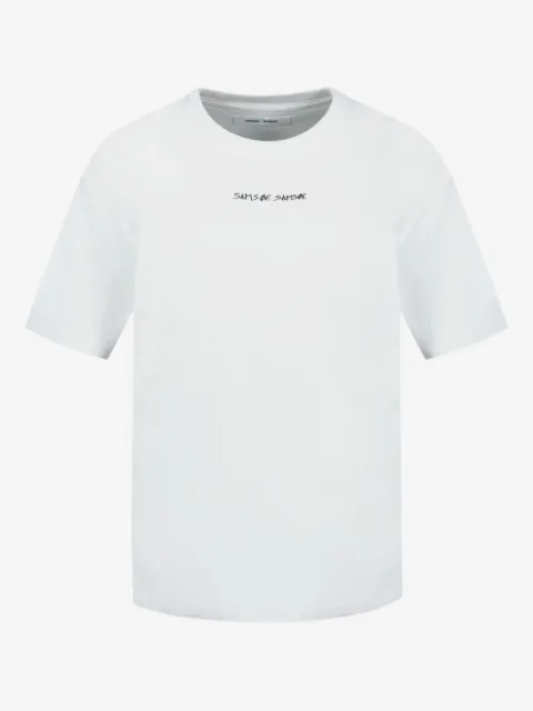 SAMSOE SAMSOE t-shirt med grafiskt tryck