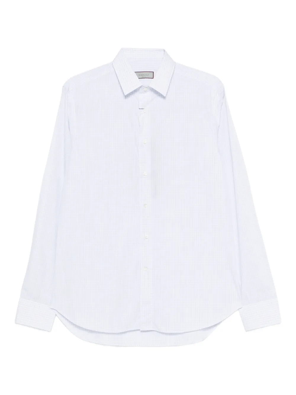 Canali Camicia a quadri - Bianco