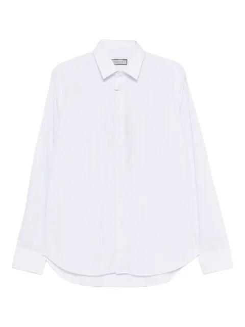 Canali long sleeve checked shirt