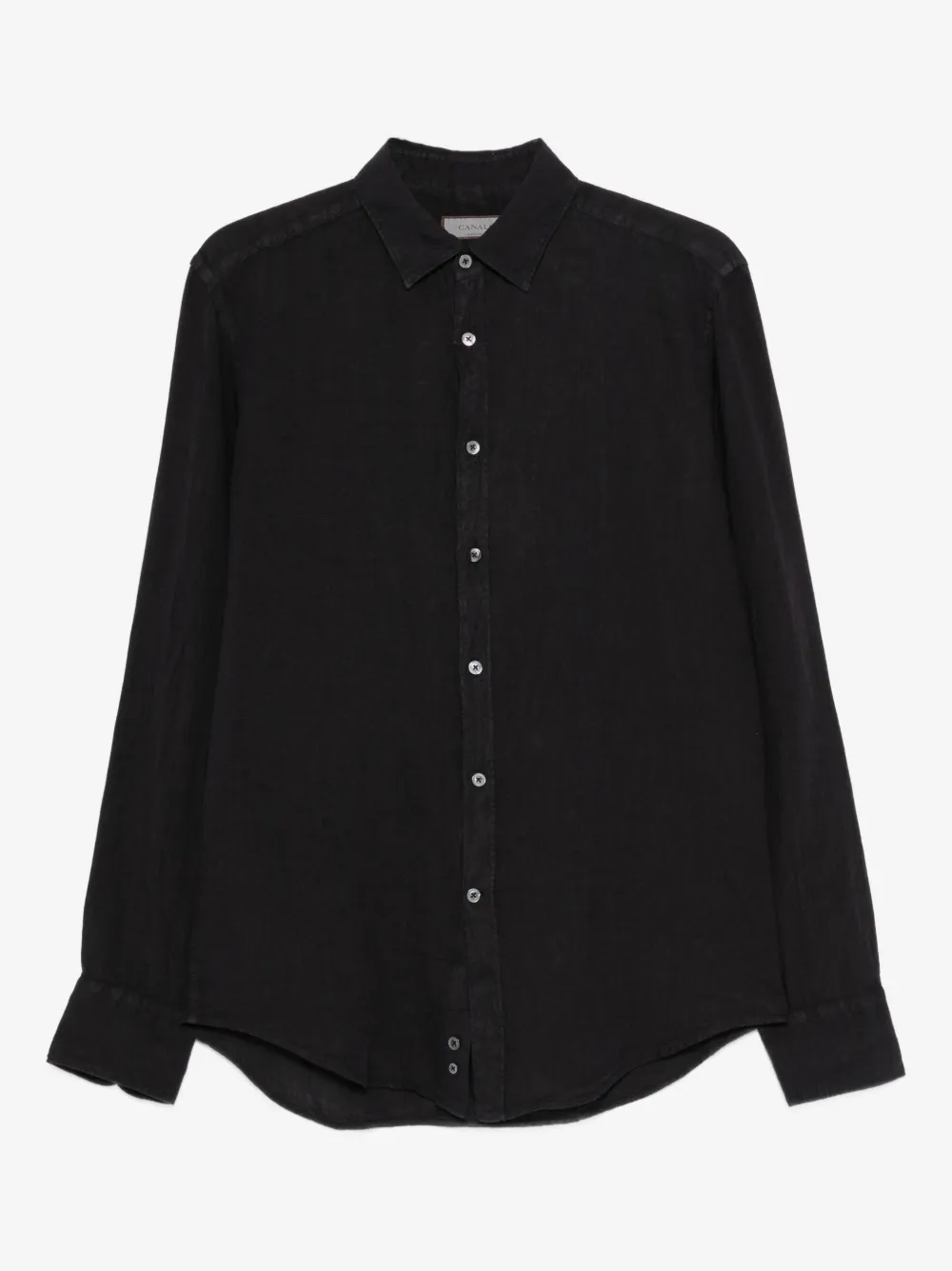 Canali buttoned shirt | Black | Image 1
