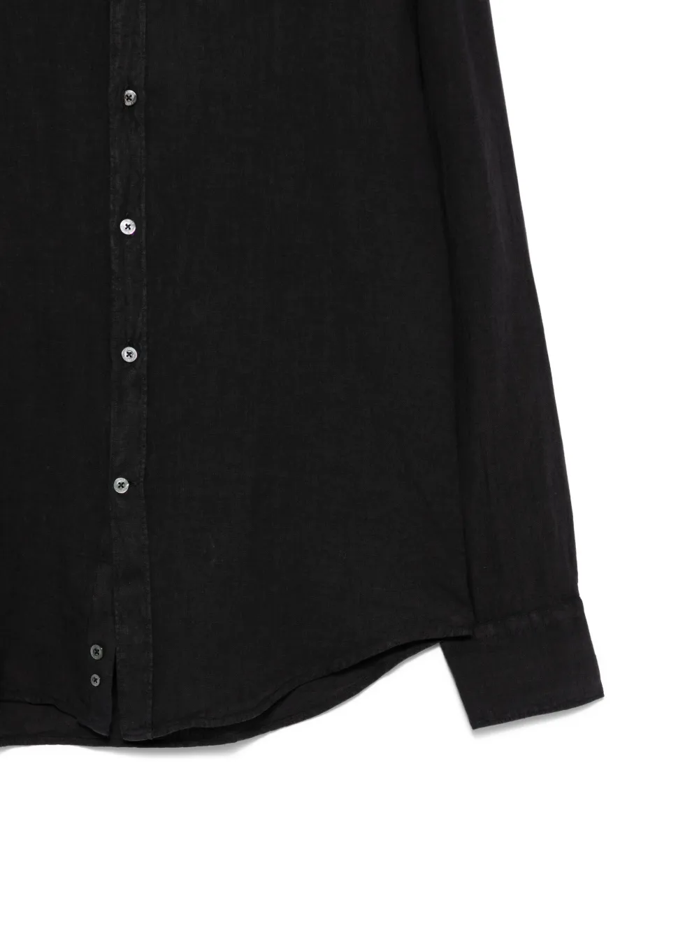  Canali Buttoned Shirt - Black 
