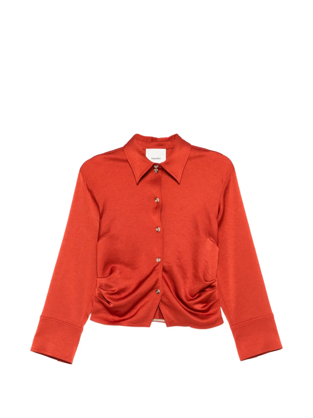 Nanushka Camicia Hildie - Rosso