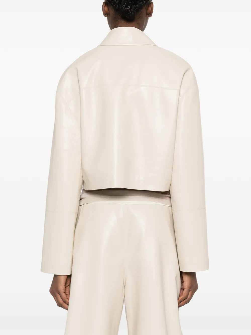Nanushka Omolara jack Beige