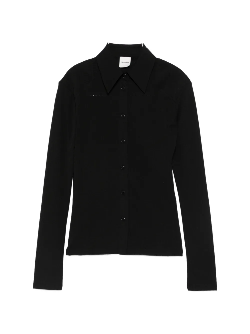 Nanushka Haimi Shirt In Black
