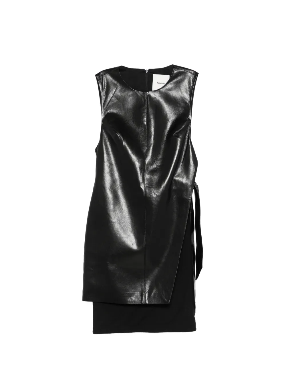 Nanushka Winta mini dress - Nero