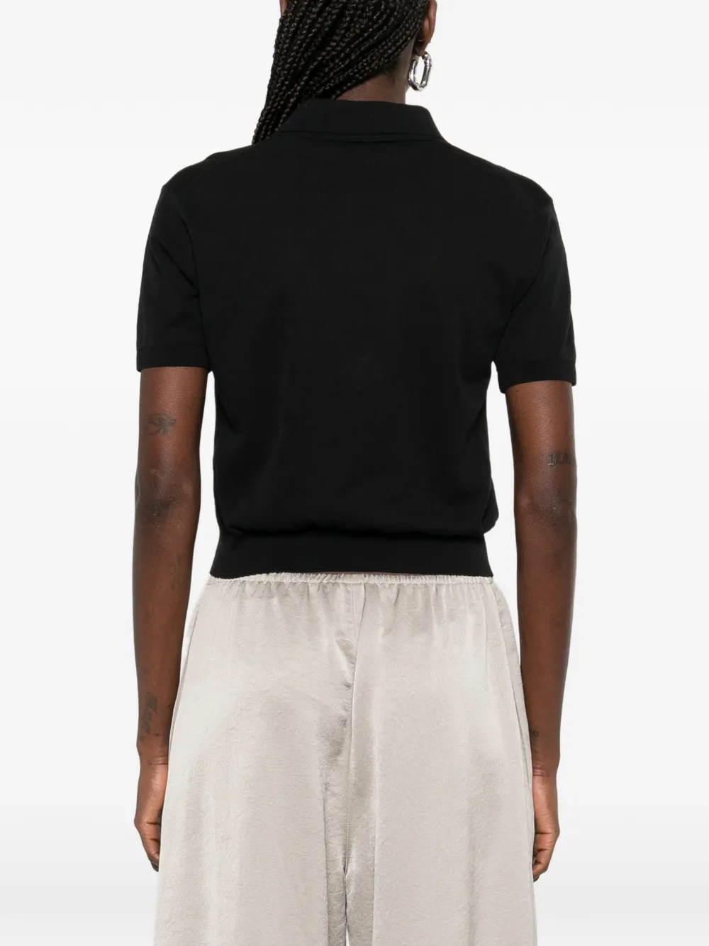 Ceneca Fine-Knitted Polo Shirt