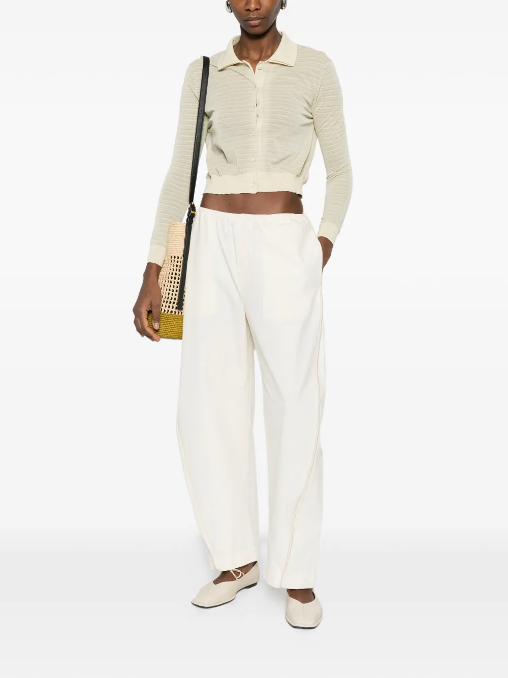  Nanushka Prema Cardigan - Neutrals 