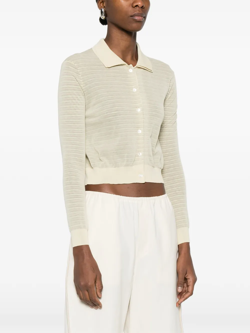 Nanushka Prema Cardigan - Neutrals 