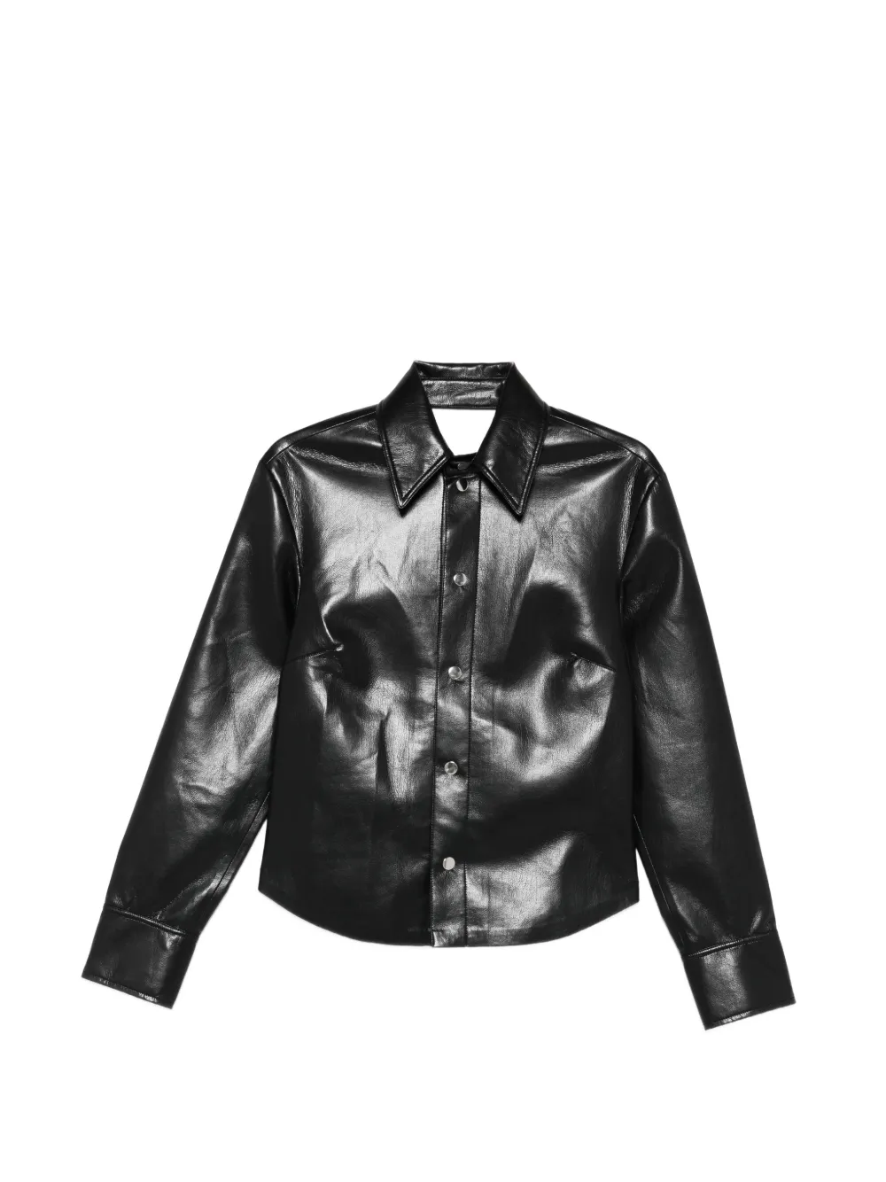 Nanushka Hemd mit Cut-Out - Schwarz