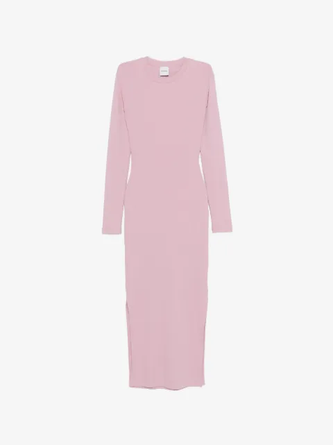 Nanushka long-sleeve cut-out midi dress