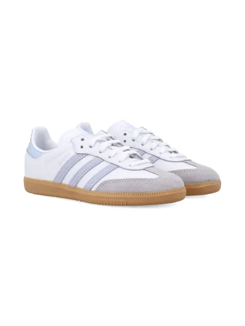 adidas Kids Samba OG striped sneakers