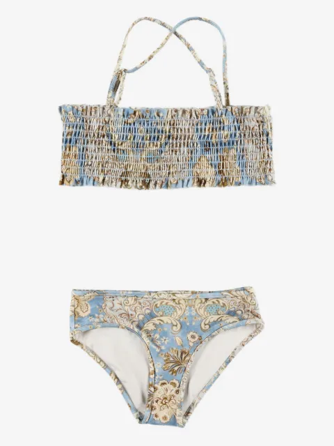 ZIMMERMANN Kids Geraffter Daylight Bikini