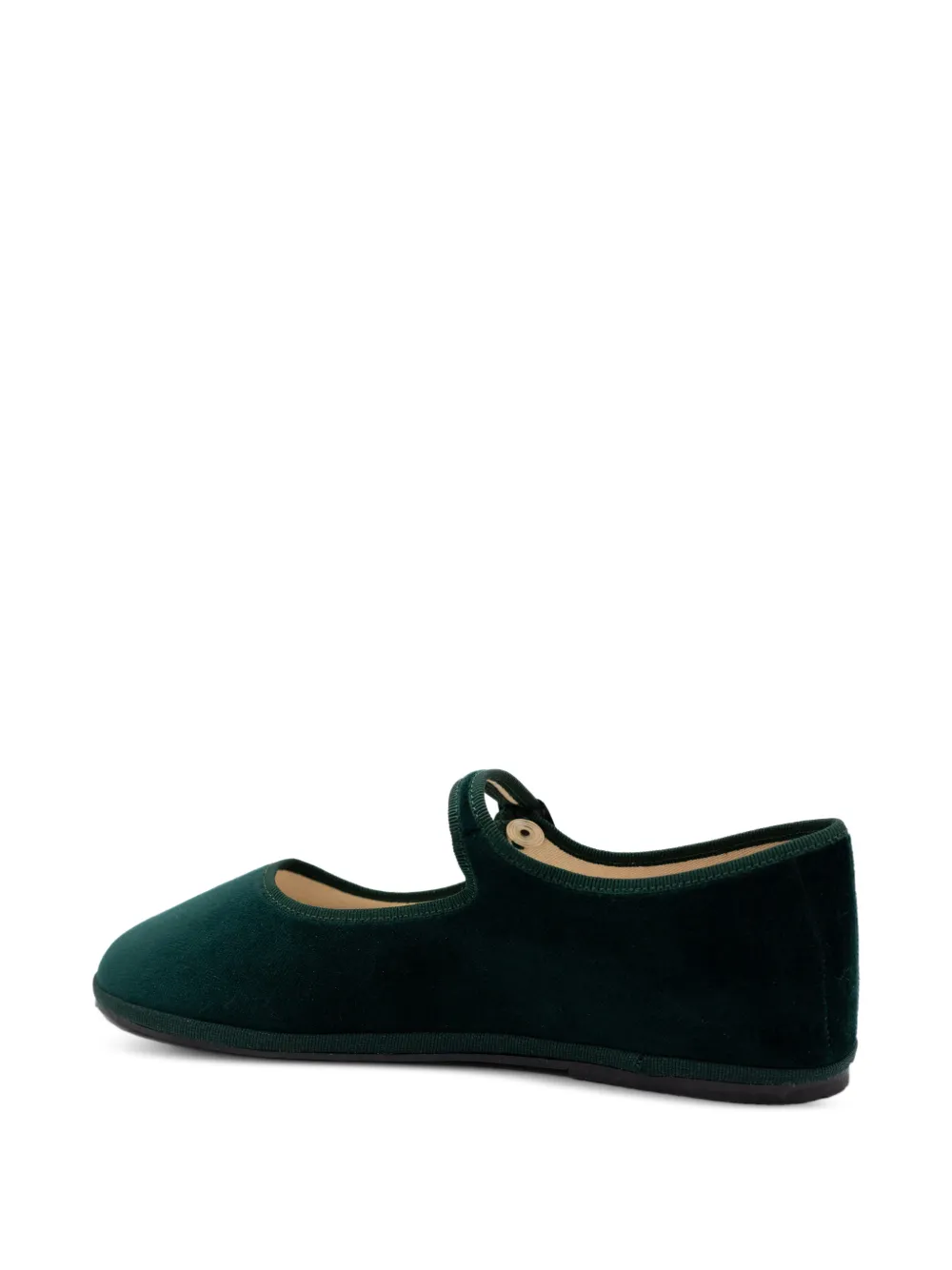 Gondolina Vignole Mary Jane ballerina's met gesp Groen