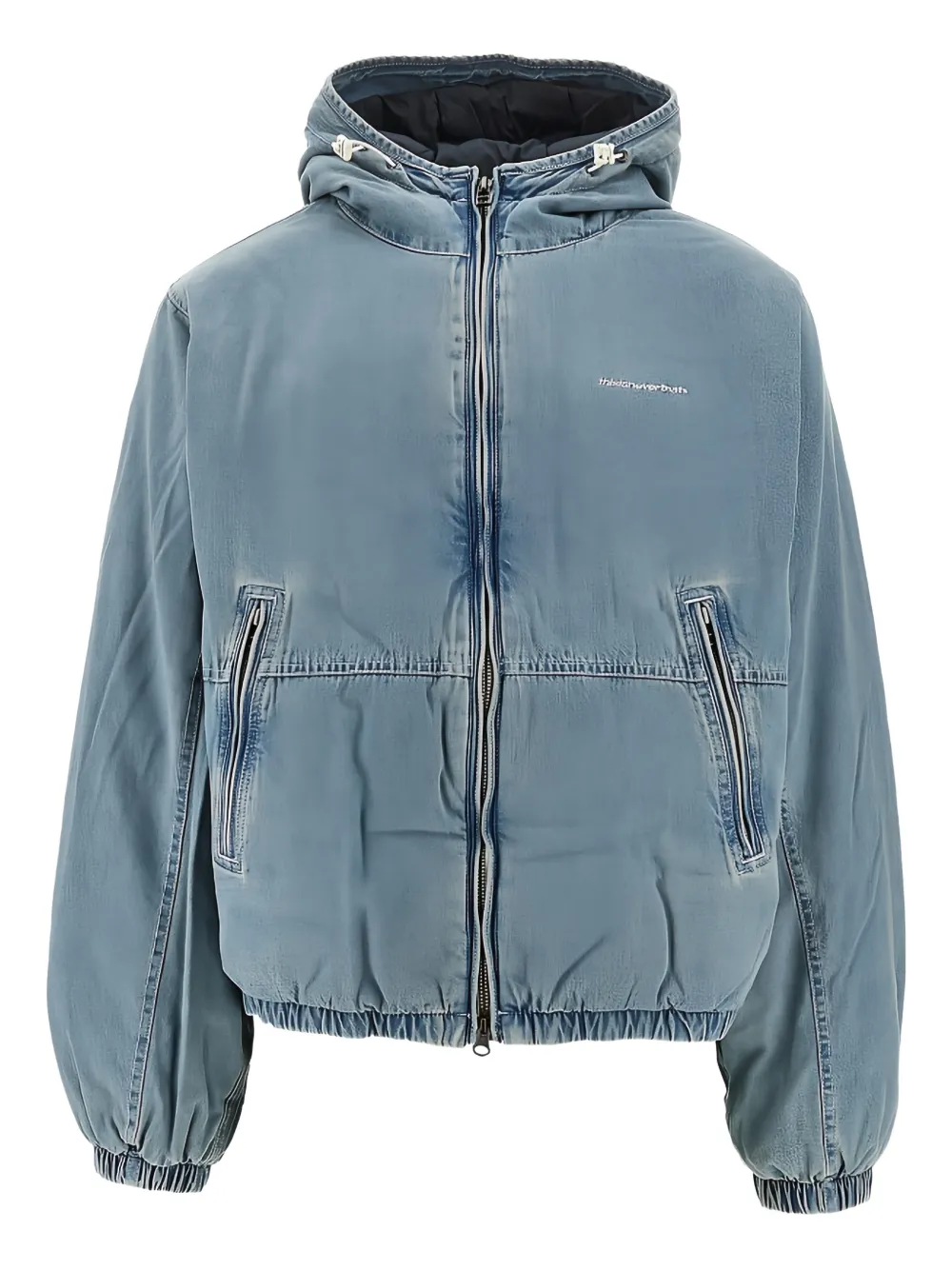 This Is Never That padded hooded jacket | Blue | Image 1