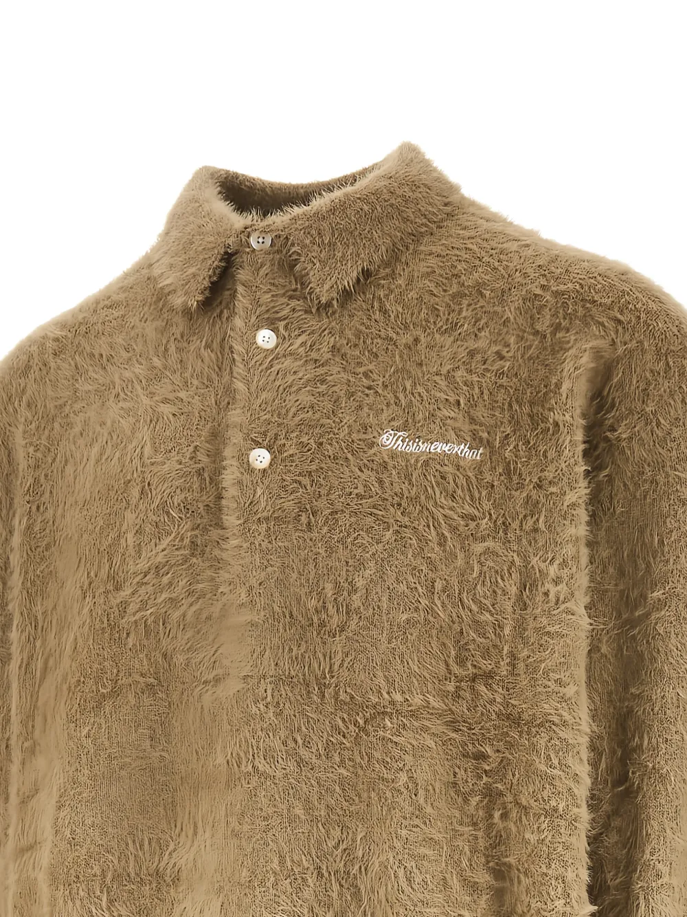 This Is Never That polo con efecto cepillado | Suéteres | Image 2