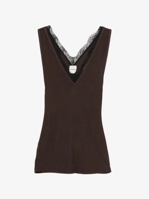 Nanushka Siara V-neck tank top