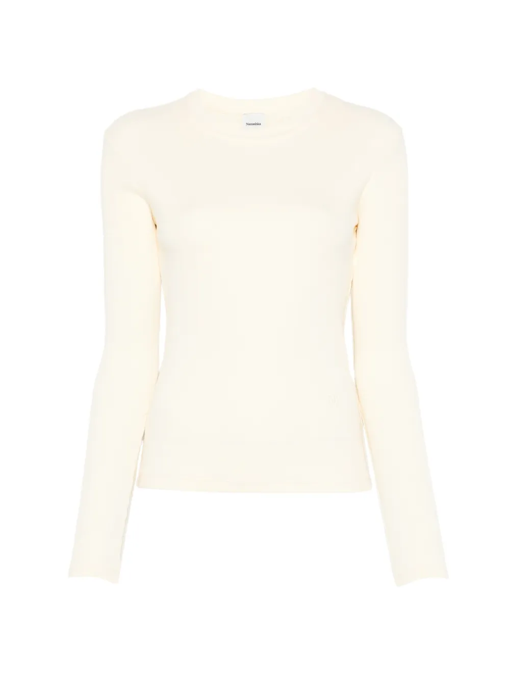 Nanushka T-shirt a maniche lunghe - Giallo