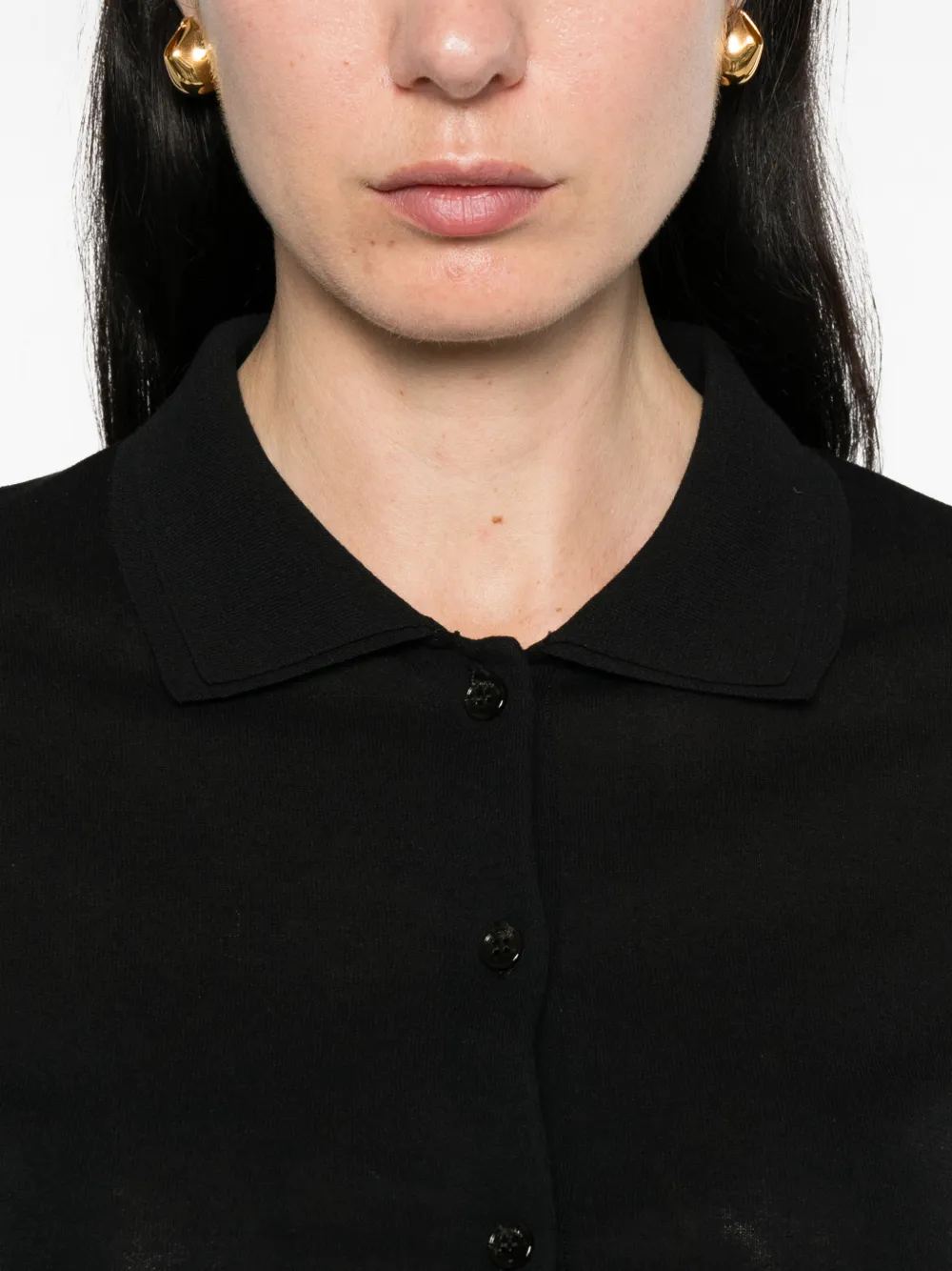 Nanushka Prema blouse Zwart