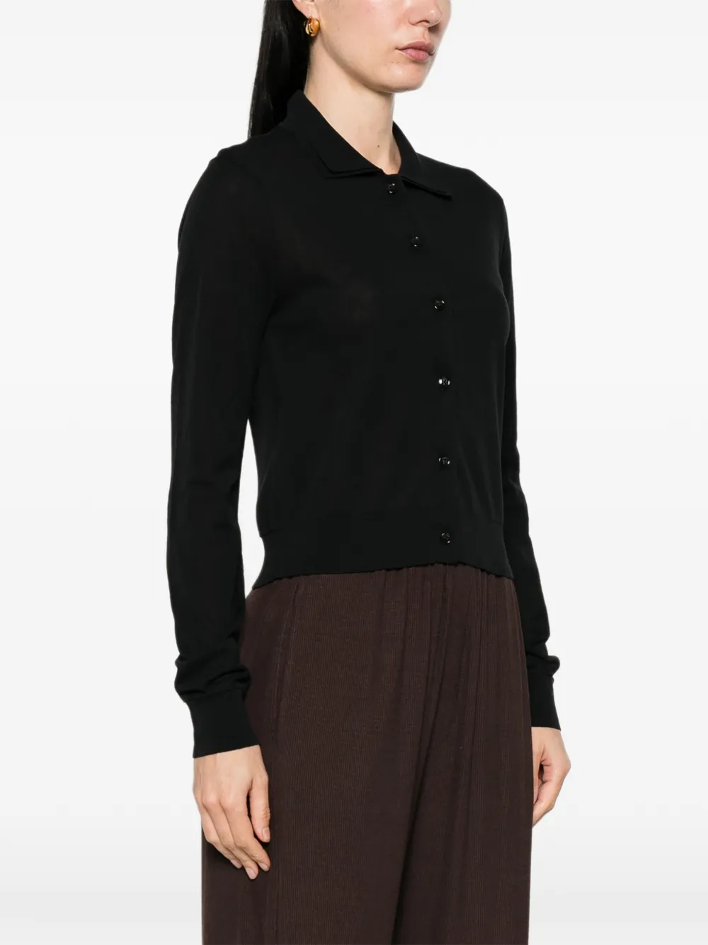 Nanushka Prema blouse Zwart