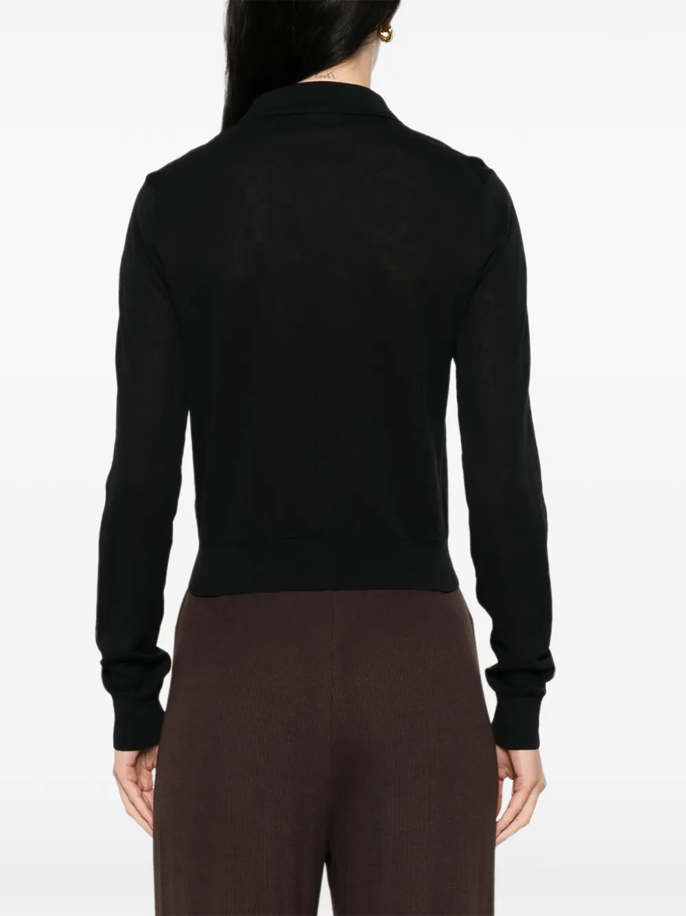Nanushka Prema blouse Zwart