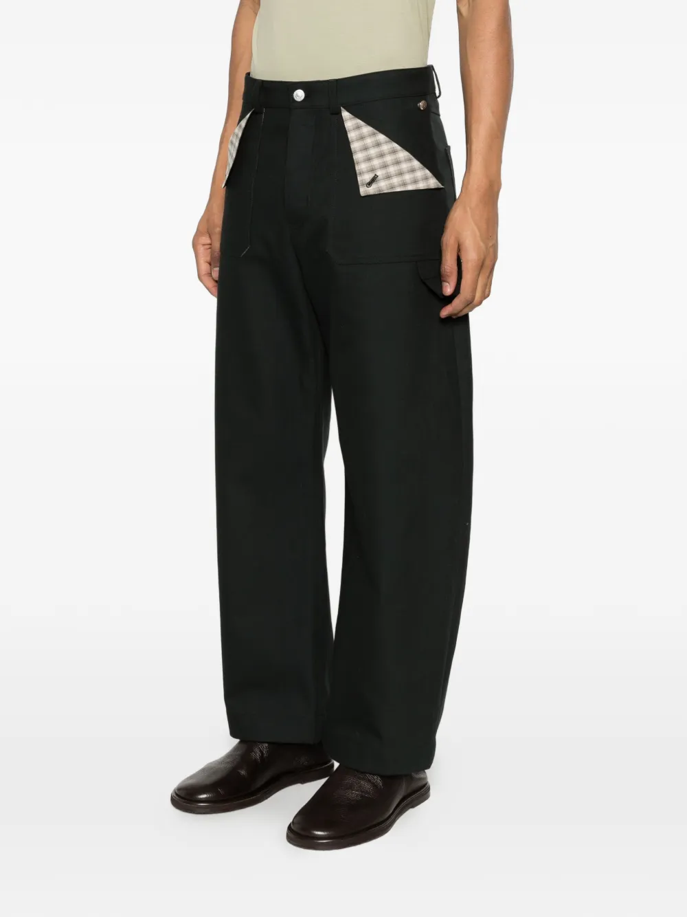  Nanushka Estevon Trousers - Black 