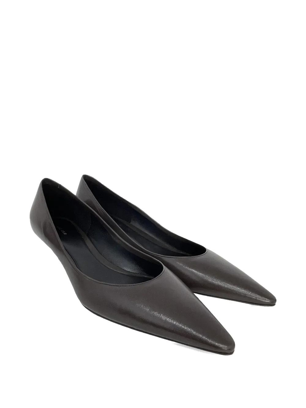 The Row pointed-toe kitten-heel pumps | Heeled Pumps | Image 2