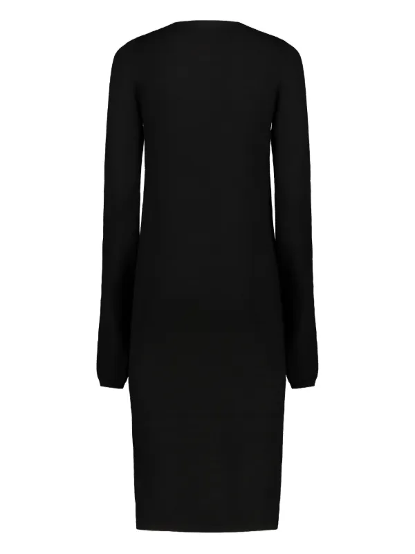 black cashmere mini dress Baez Cashmere Mini Dress