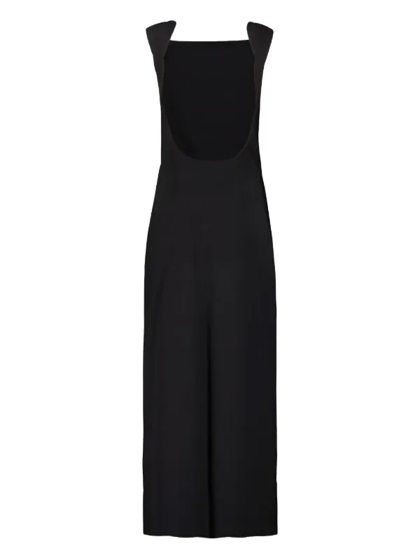 The Row cowl-neck Dress | Black | FARFETCH BH