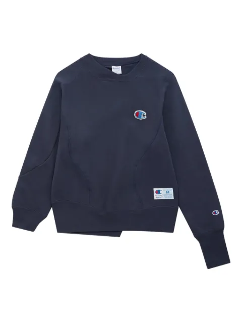 Undercover sudadera con diseño patchwork de Undercover x Champion