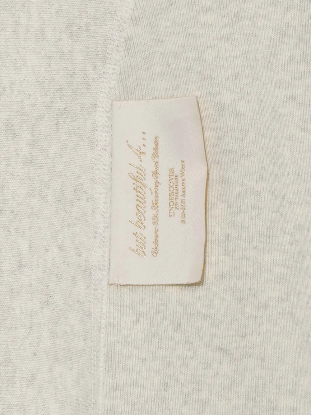 Undercover X Champion Appliqué Sweatshirt In Neutral
