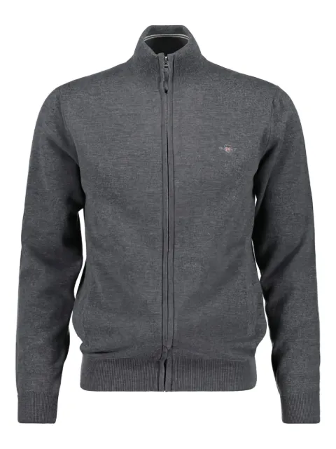 Gant zip-fastening wool sweatshirt