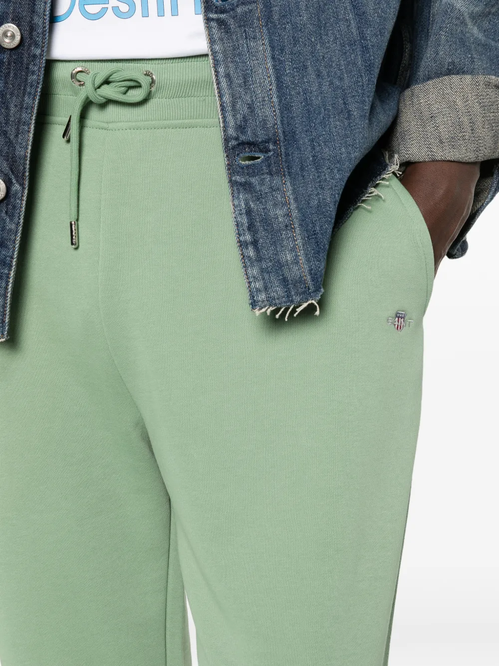 Gant Trainingsbroek met trekkoord Groen