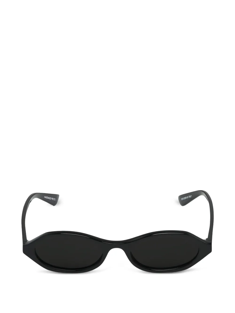 Alexander McQueen Eyewear geometric-frame sunglasses - Nero