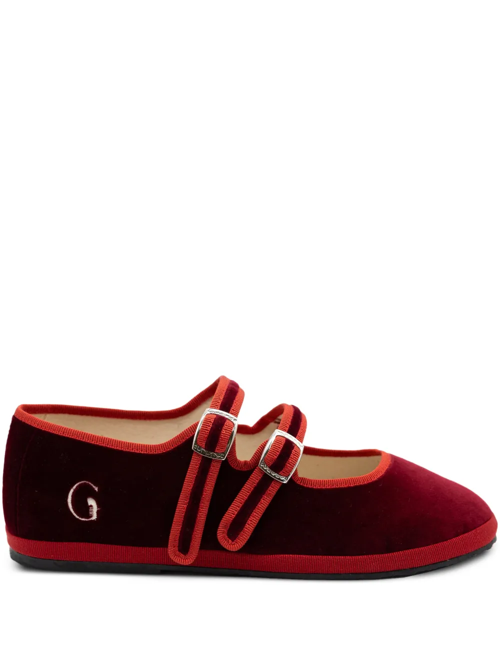 Gondolina Ballerine Academy Mary Jane - Rosso