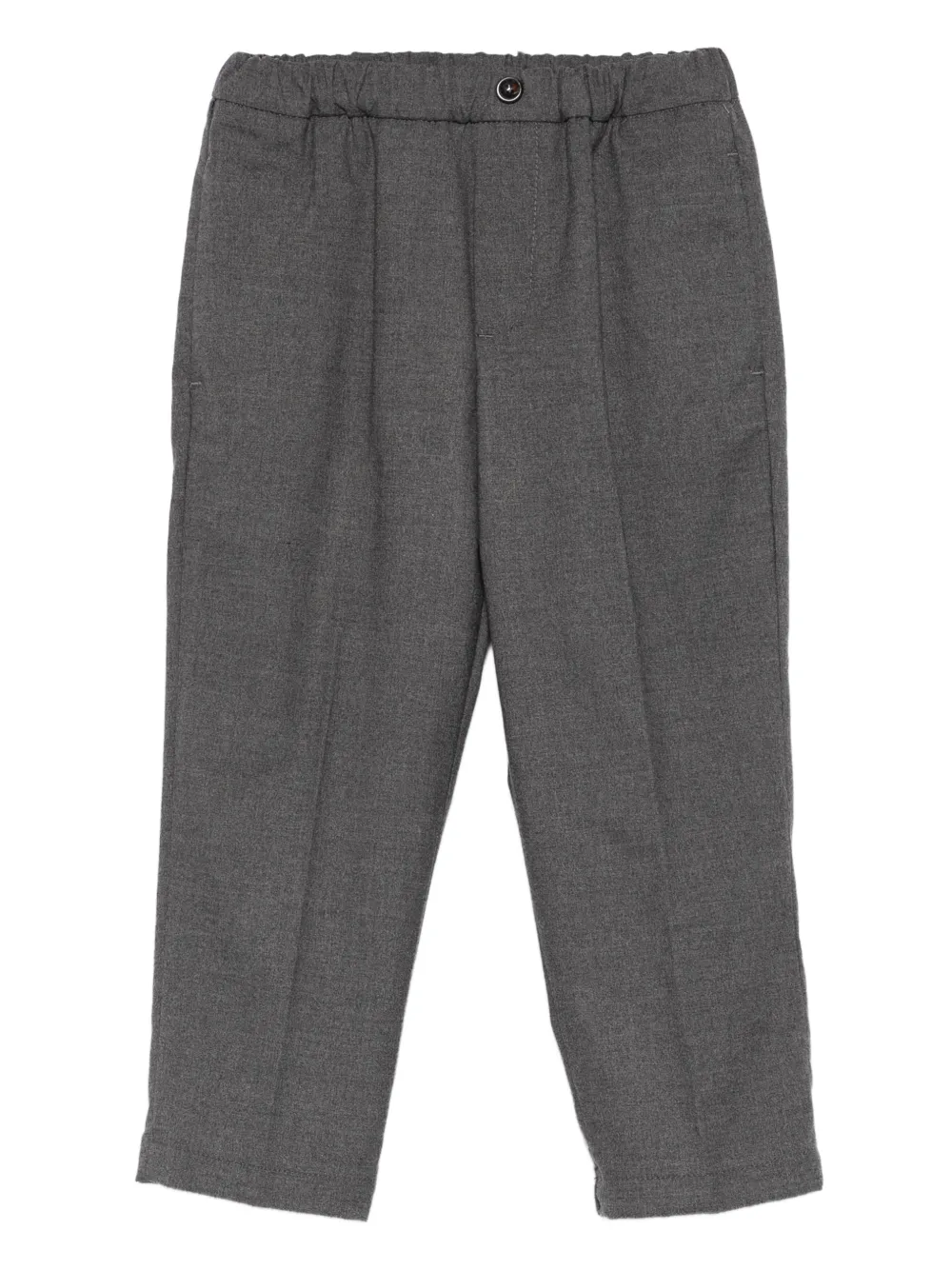 Siola elastic-waistband trousers | Grey | Image 1