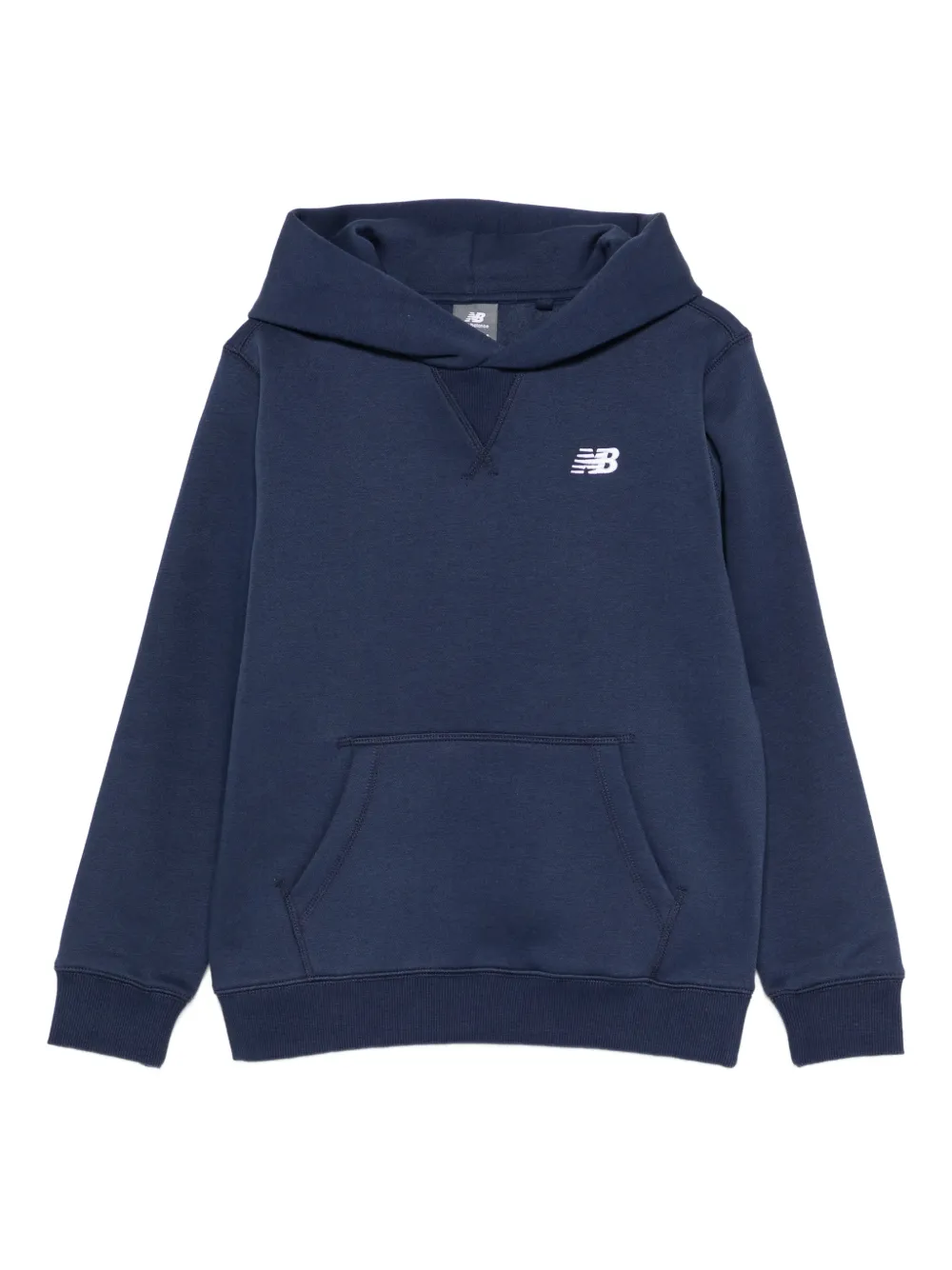 New Balance Kids pouch-pocket hoodie - Blu