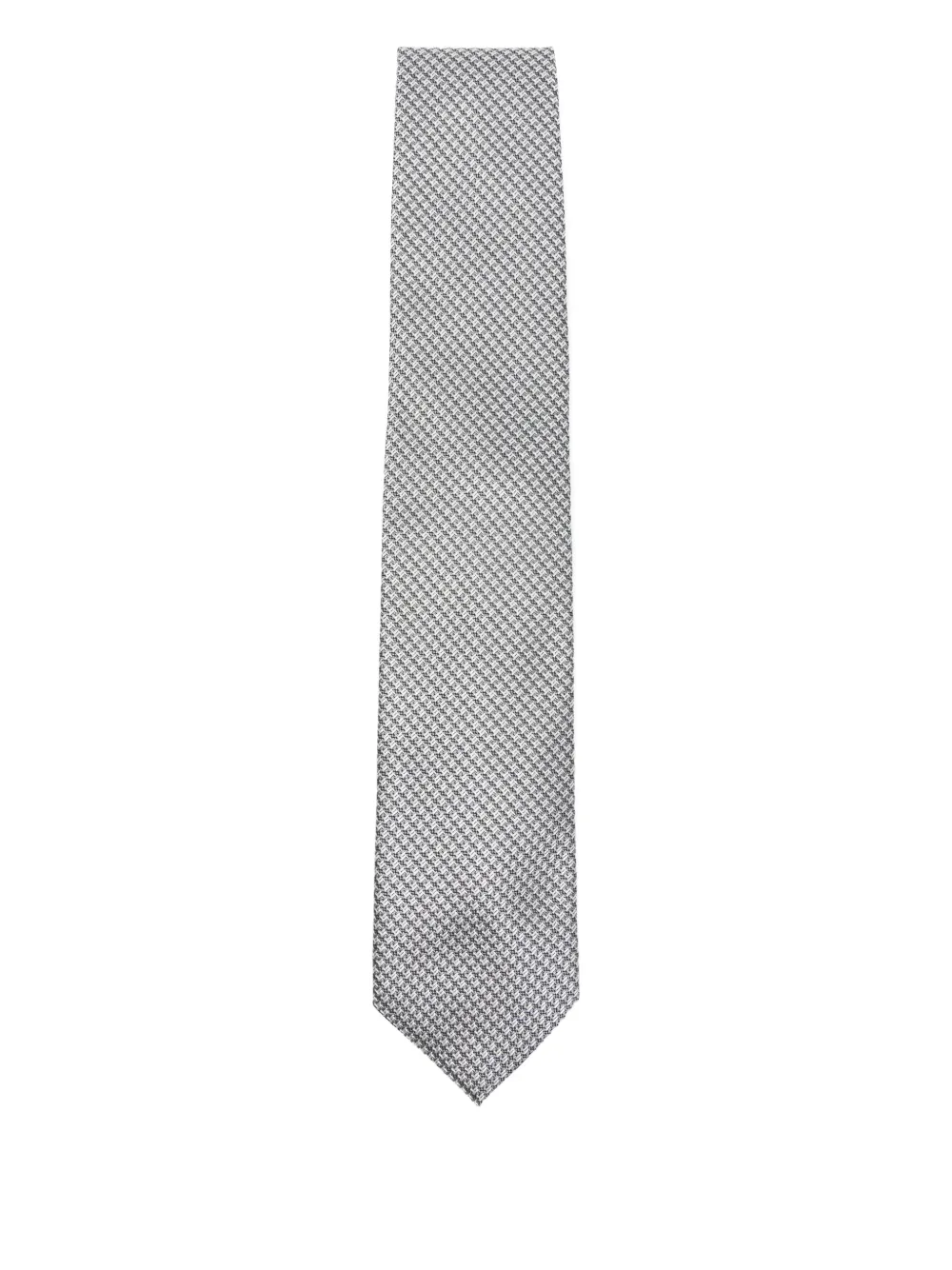 TOM FORD patterned tie | Grey | Image 1