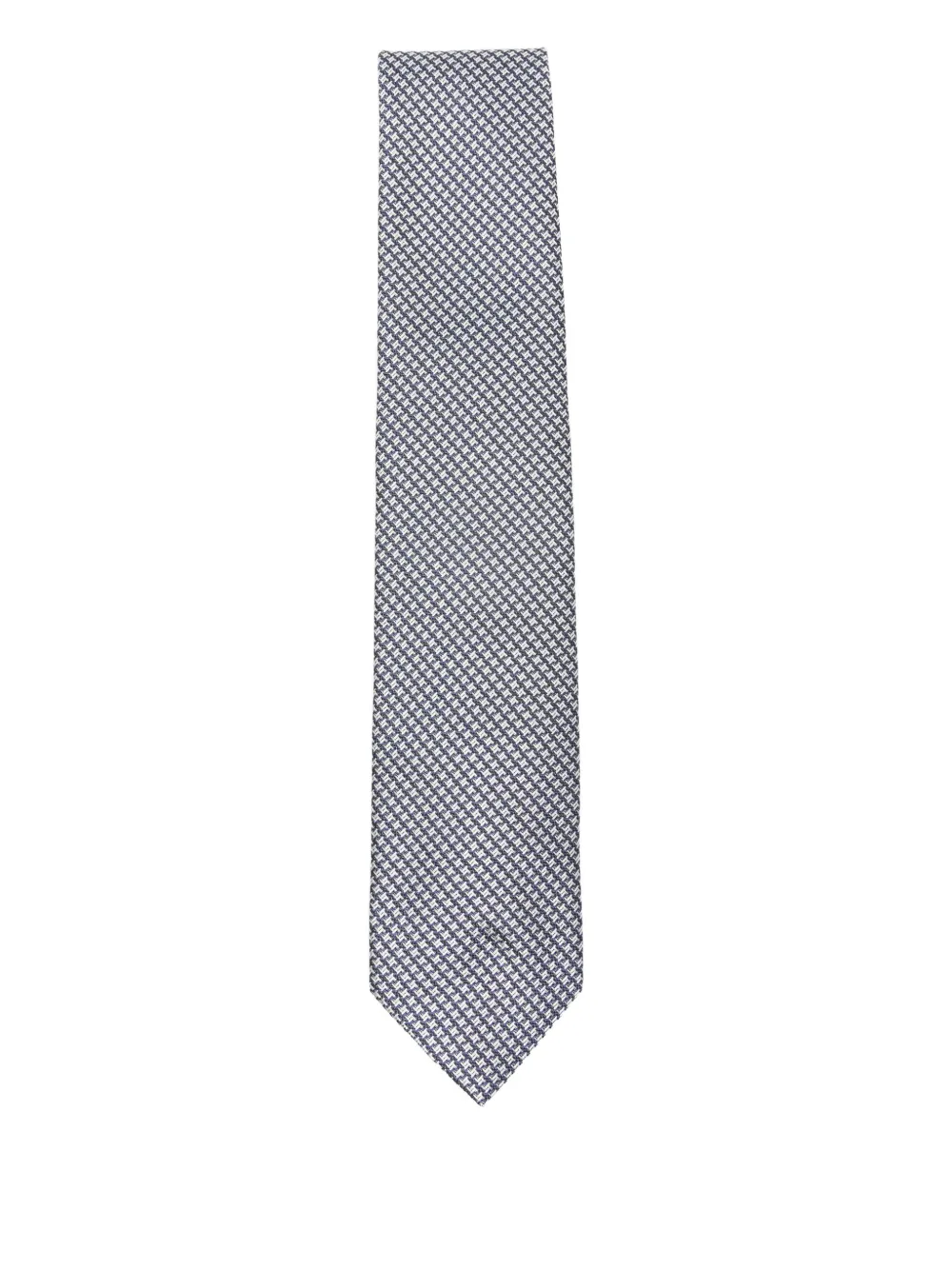 TOM FORD patterned tie | Blue | Image 1