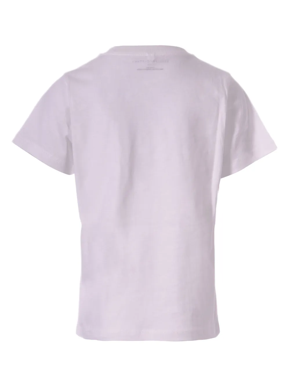Stella McCartney Kids Stella Vine katoenen T-shirt Wit