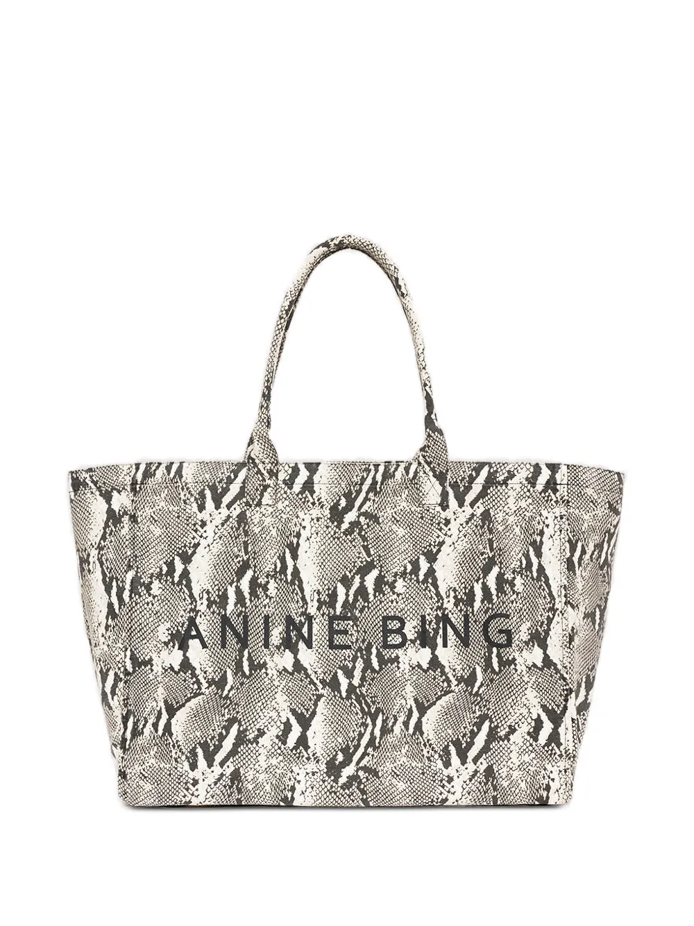 ANINE BING Leo canvas tote