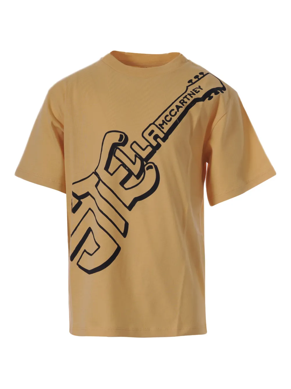 Stella McCartney Kids Stella Guitar Cotton T-shirt - Giallo