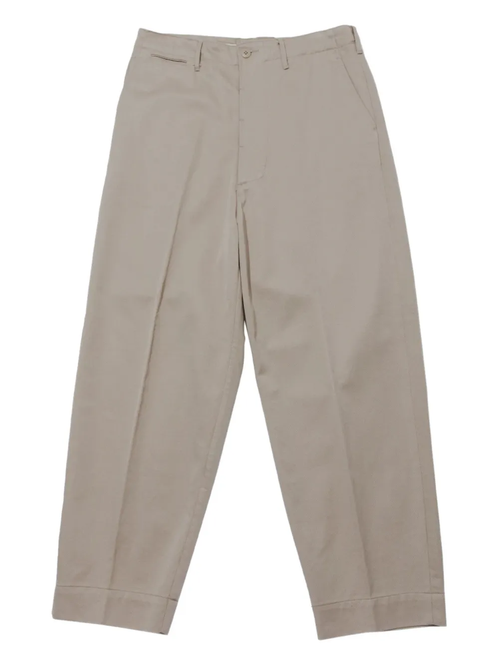 Kaptain Sunshine button-up trousers | Neutrals | Image 1