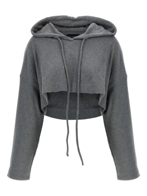 Giovanni Bedin hoodie asimétrica manga larga