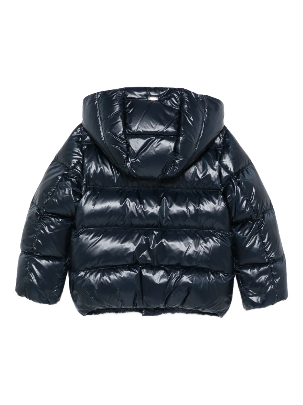 Herno Hooded Jacket In Blue