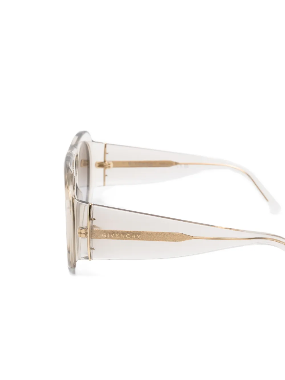 Givenchy Eyewear Zonnebril met piloten montuur Beige